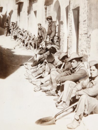 Kriegsgefangene, die an der Aragon-Front gefangen genommen wurden von Unbekannt Unbekannt
